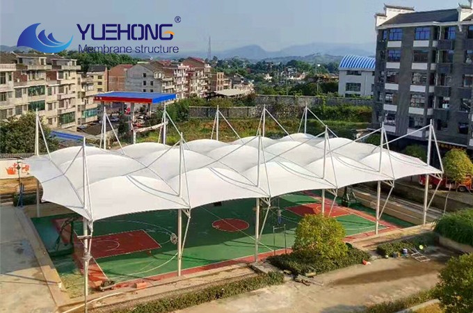 basketball court membrane roof