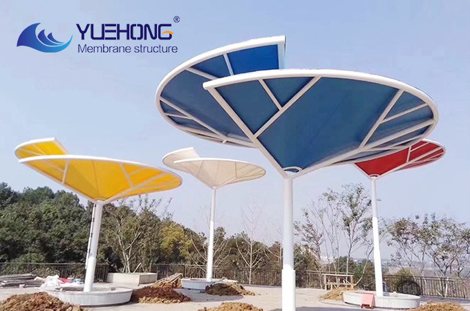 structure membrane paysagère