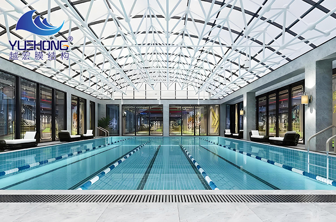 游泳馆膜结构顶棚