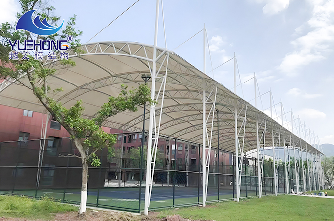 学校网球场膜结构