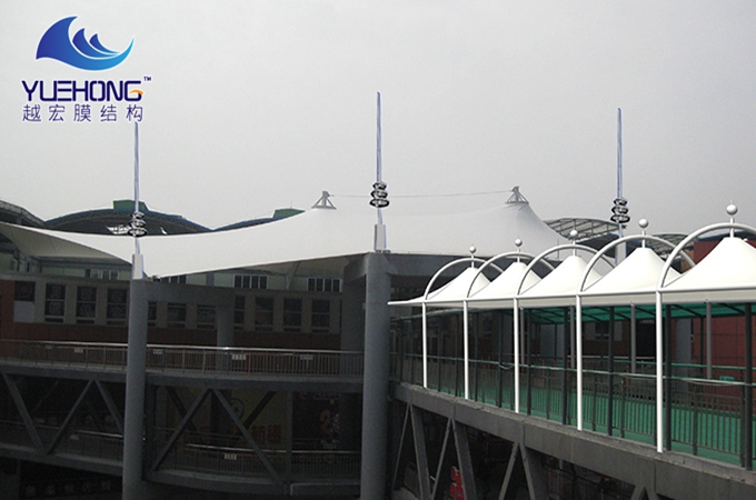 商场膜结构顶棚