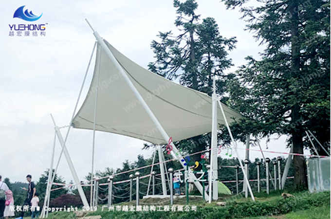 重庆武隆某景区景观膜结构工程