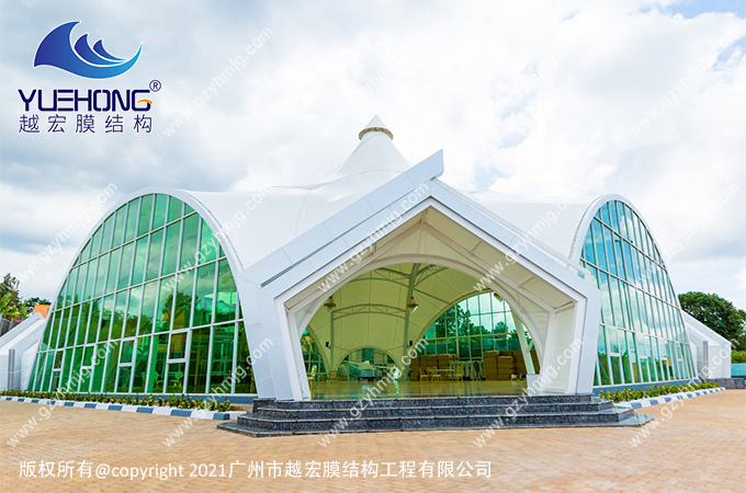 卢旺达宴会厅膜结构工程案例